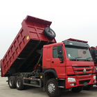 SINOTRUK HOWO 25 Tipper 336Hp φορτηγών απορρίψεων 6x4 τόνοι ευρώ δύο ενιαίων - καλύψτε τον ξηρό συμπλέκτη