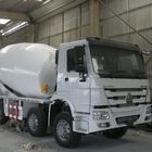 ZF8118 υδραυλική οδήγησης ευρο- 2 400L συγκεκριμένων αναμικτών Howo δεξαμενή καυσίμων φορτηγών 371hp