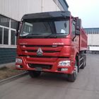 Sinotruk Howo 371HP 6X4 10 Tipper ροδών ευρο- 2 300L δεξαμενή καυσίμων φορτηγών