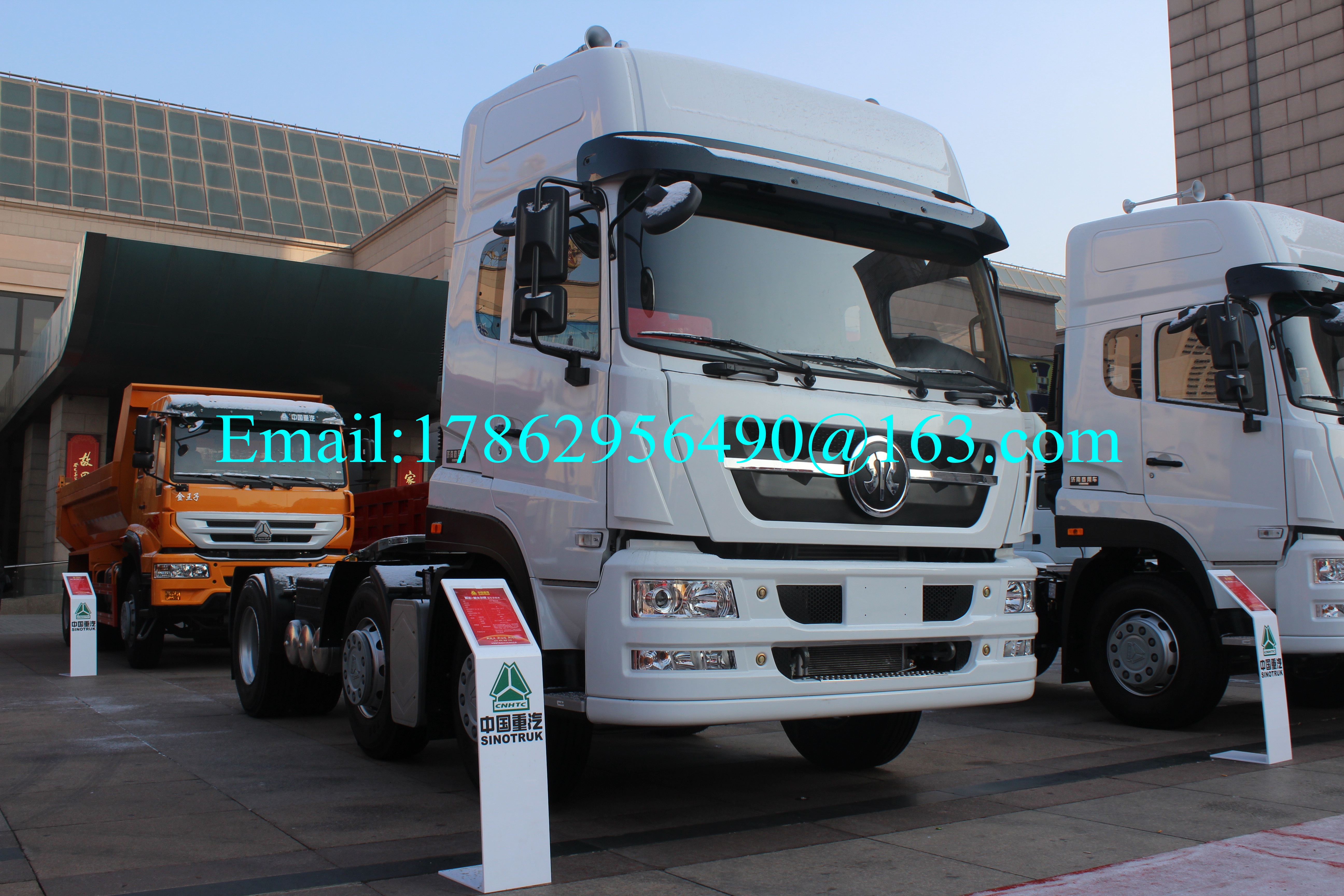 SINOTRUK ευρώ ΙΙ 6x4 πρωταρχικό - φορτηγό μετακινούμενων με την καμπίνα HW79/τη ΜΕΤΆΔΟΣΗ HW15710
