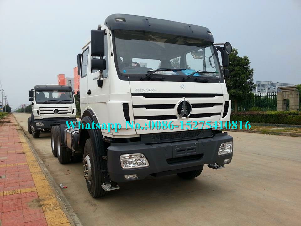 Εμπορικό φορτηγό ρυμουλκών τρακτέρ 420hp 6x4 με το ΓΡΉΓΟΡΟ κιβώτιο ταχυτήτων NG80B 2642S εμπορικών σημάτων