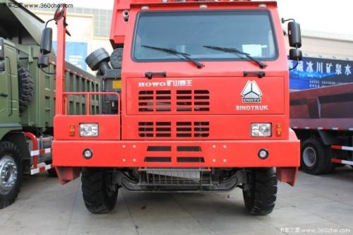 Drive 420HP χωρητικότητας φορτίων φορτηγών απορρίψεων μεταλλείας Sinotruk HOWO 70T 6X4