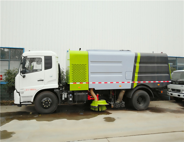 Ειδικής χρήσης φορτηγό Συμβούλιο Πολιτιστικής Συνεργασίας, πολυσύνθετο καθαρίζοντας ισχυρό φορτηγό οδικών οχημάτων αποκομιδής απορριμμάτων δύναμης 4x2