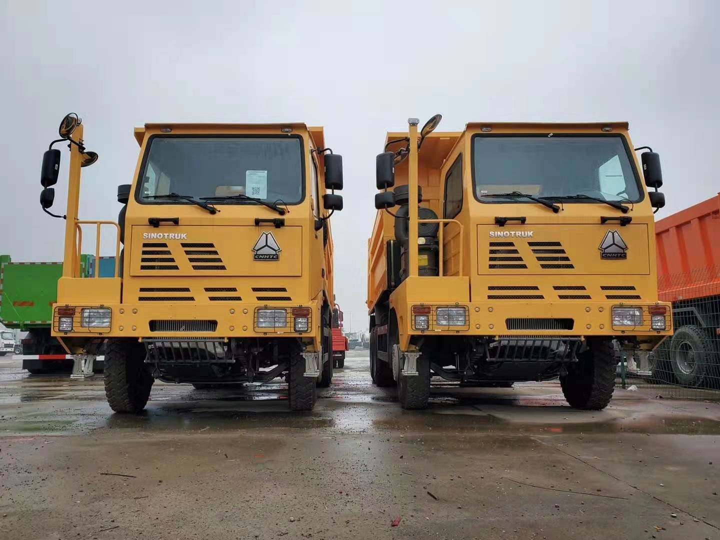 ZZ5707S3840AJ 70 βαριών τόνοι φορτηγών μεταλλείας με την καμπίνα HW7D