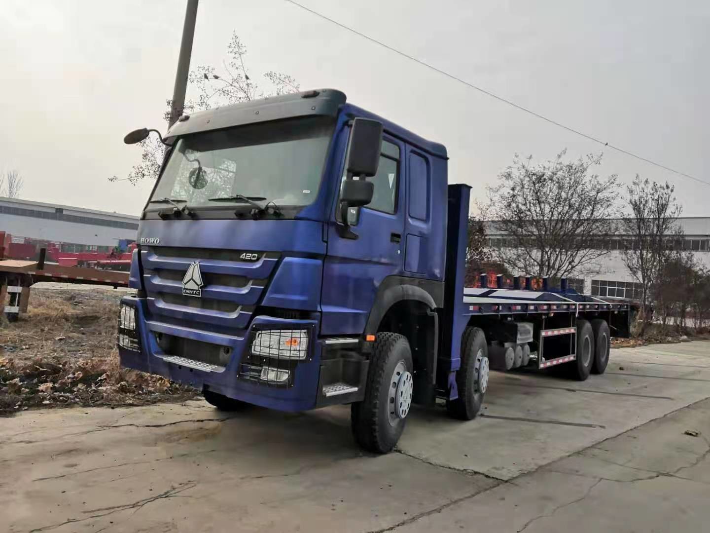 Ευρο- 2 φορτηγό οδικού Wrecker ροδών 8X4 371HP μηχανών 12.00R20