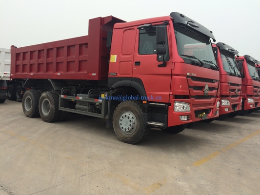 Χρησιμοποιούμενο φορτηγό 6x4 SINOTRUK HOWO 10 τόνων Χρησιμοποιούμενο φορτηγό ντάμπερ