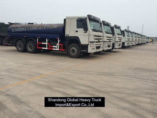 Sinotruk HOWO 4X2 6X4 6 τροχούς 10 τροχούς 5000 λίτρα 10000 λίτρα 20000 λίτρα Ρίξε νερό Bowser Truck Water Truck Tanker Truck