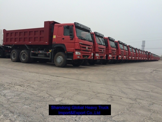Υψηλής χωρητικότητας 6x4 φορτηγό ντίζελ 40T χωρητικότητα φορτίου Σύστημα πέδησης ABS