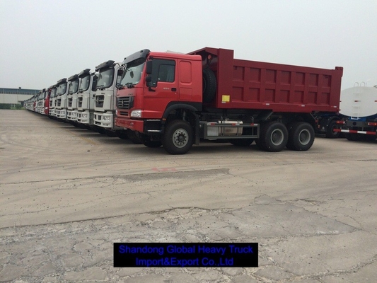 SINOTRUK HOWO 6x4 Χρησιμοποιημένο φορτηγό 10 τροχών βαρύ φορτίο