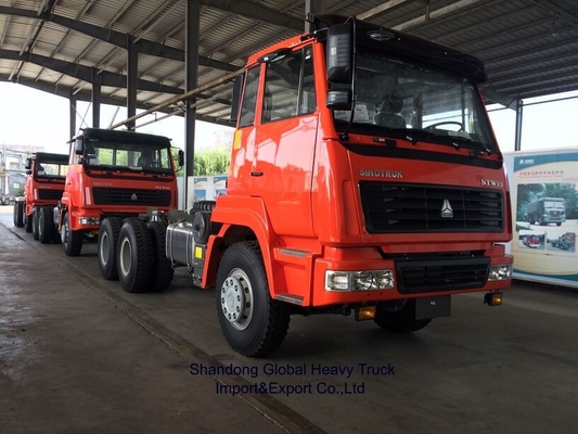 HOWO φορτηγό 6X4 φορτηγό σκουπιδιών Sinotruk Tipper 10 τροχούς 50 τόνων ελκυστήρα φορτηγό