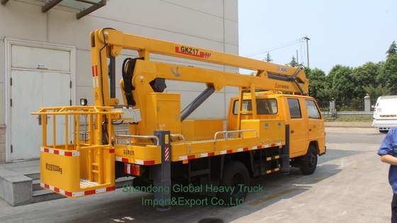 Όλον καινούργιο 6X4 HOWO Flatbed Truck Mounted Crane Telescopic Boom Truck
