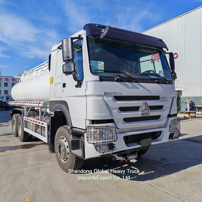 Νέο και μεταχειρισμένο Sinotruck HOWO Αεριο/καύσιμο/νερό 371HP 6*4 Bowser Tanker Truck