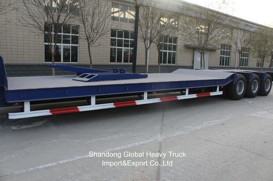 Τάξι 60 τόνων 3 άξονες 2 άξονες Lowboy Lowbed Lowbed Semi Trailers
