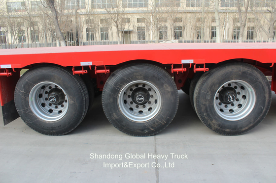 Τάξι 60 τόνων 3 άξονες 2 άξονες Lowboy Lowbed Lowbed Semi Trailers
