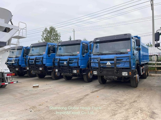 Νέο μεταχειρισμένο βαρύ φορτηγό HOWO 371HP 400HP 6X4 8X4 μεταφορικό φορτηγό