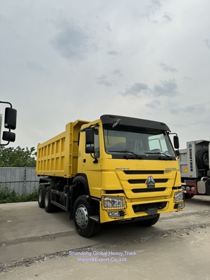 Σινοφόρο HOWO 25t-100t 8*4 Ντίζελ Χρησιμοποιούμενο φορτηγό παράδοσης 12 τροχών