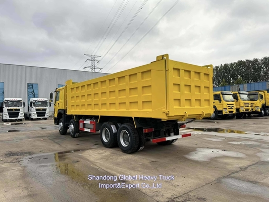 Σινοφόρο HOWO 25t-100t 8*4 Ντίζελ Χρησιμοποιούμενο φορτηγό παράδοσης 12 τροχών
