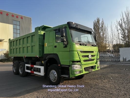 Κινέζικο Sinotruck Howo 371 Χρησιμοποιούμενο χερούλι 6x4 30 τόνων Χρησιμοποιούμενο φορτηγό σκουπιδιών