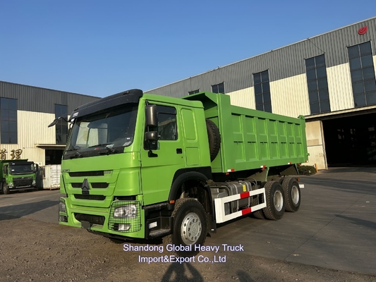 Κινέζικο Sinotruck Howo 371 Χρησιμοποιούμενο χερούλι 6x4 30 τόνων Χρησιμοποιούμενο φορτηγό σκουπιδιών