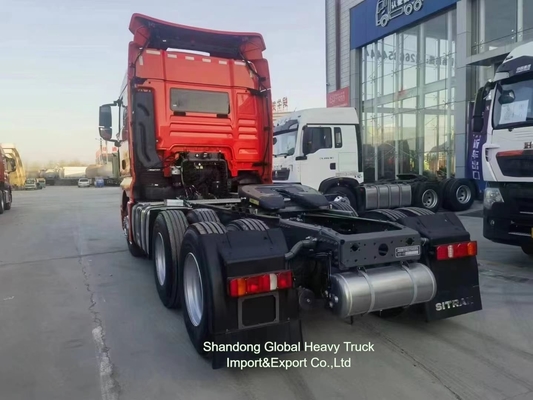 10 τροχούς 6X4 40t Sinotruk HOWO Συσκευαστή φορτίου Tractor Head Truck