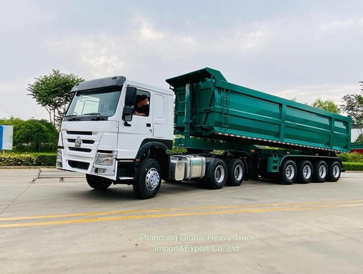 10 τροχούς 6X4 40t Sinotruk HOWO Συσκευαστή φορτίου Tractor Head Truck