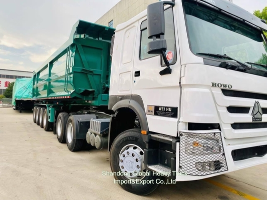 10 τροχούς 6X4 40t Sinotruk HOWO Συσκευαστή φορτίου Tractor Head Truck