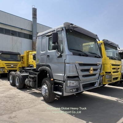 Sinotruk HOWO Νέο / Χρησιμοποιούμενο 371HP Euro 2 6X4 Rhd Δεξιοκίνητο φορτηγό Τρακτέρ