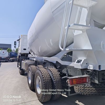 HOWO Mixer Truck με κινητήρα 371HP 6X4 Drive Mode και χωρητικότητα 8-9cbm για αποτελεσματική ανάμειξη σκυροδέματος