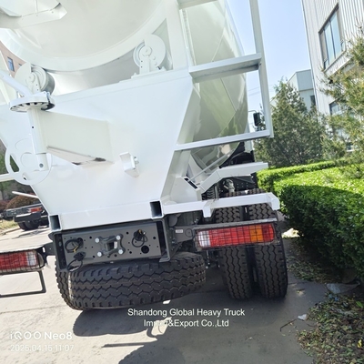 Συσκευή ανάμιξης 10 τροχών HOWO 6X4 8cbm 9cbm 371HP Τελαχιστήρα ανάμιξης σκυροδέματος