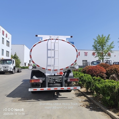 Sinotruk HOWO 6X4 20000 L 25000 L Μεταφορά φορτίων Τανκάρ πετρελαίου Φορτηγό Τανκάρ πετρελαίου