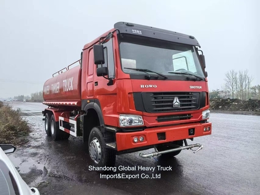 HOWO Υδραεροφόρος 6X4 20000 λίτρων Σπρέι υδάτος Bowser Υδραεροφόρος
