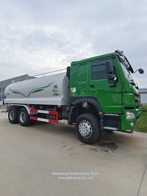 Sinotruk HOWO Υδροδοχείο Πυροσβεστικό τρακτέρ φορτίο 6X4 παραδόσεων Bowser Trailer