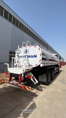 Φορτηγό δεξαμενόπλοιου νερού Shacman 20m3 F2000 6×4 Φορτηγό ψεκαστήρα