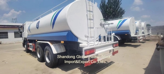 Ντίζελ κινητήρας Sinotruck HOWO 6X4 336HP HOWO 10 Ελαστικά 20000 λίτρα Σπρινκλέρ