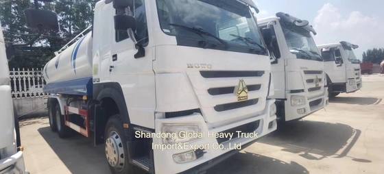 Ντίζελ κινητήρας Sinotruck HOWO 6X4 336HP HOWO 10 Ελαστικά 20000 λίτρα Σπρινκλέρ