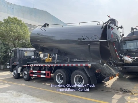 FAW 6X4 αντλία υψηλής πίεσης 20000L 20ton αποχετευτικό καθαρισμού αναρρόφηση φορτηγό