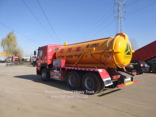 Dongfeng 6X4 18cbm 18tons Ατμομηχανή αναρρόφησης αποβλήτων Τάνκερ Ατμομηχανή αναρρόφησης αποβλήτων