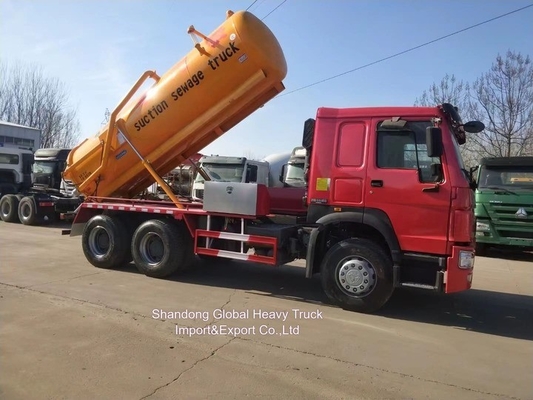Dongfeng 6X4 18cbm 18tons Ατμομηχανή αναρρόφησης αποβλήτων Τάνκερ Ατμομηχανή αναρρόφησης αποβλήτων