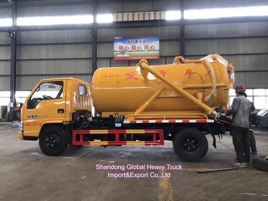 Dongfeng HOWO Υψηλής χωρητικότητας φορτηγά λύσεις φορτηγό αναρρόφησης λάσπης, όχημα επεξεργασίας λυμάτων