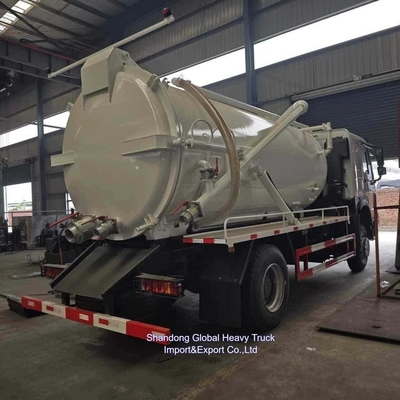 18cbm 20cbm Κούφιο φορτηγό αποχέτευσης 4 * 2 Suction φορτηγό αποχέτευσης 6 * 4 Μεγάλη χωρητικότητα φορτηγό