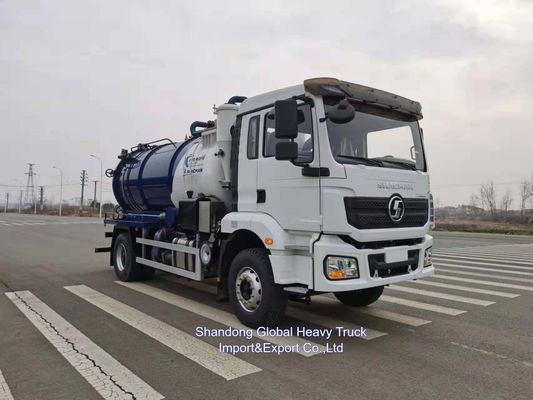 Φορτηγό λυμάτων κενού DONGFENG 4*2 5000L με 280hp ίππους για αποτελεσματική συλλογή ιλύος