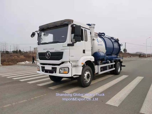 Φορτηγό λυμάτων κενού DONGFENG 4*2 5000L με 280hp ίππους για αποτελεσματική συλλογή ιλύος