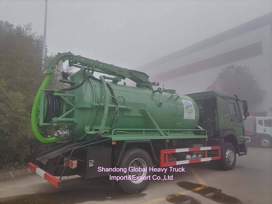 Sinotruk 371HP 18000L Vakuum Απορριμματοστοιχείο Απορριμματοστοιχίας