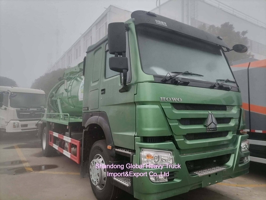 HOWO 20cbm 4*2 δεξιόχειρας 266HP φορτηγό αναρρόφησης λυμάτων