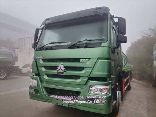 HOWO 371HP 6*4 Νέο φορτηγό αναρρόφησης αποβλήτων για αποτελεσματική συλλογή