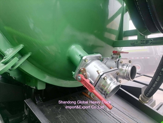 Τιμή εργοστασίου 8*4 380hp Καθαρίσιμα ρυζιερόπλοιο αναρρόφησης Dongfeng Τάξι 18000L δεξαμενή
