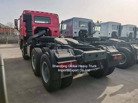 Χρησιμοποιούμενο Sinotruk HOWO 6X4 12wheeler 371HP 375 420HP Τρακτέρ Τρακτέρ Prime Mover Tractor Head προς πώληση