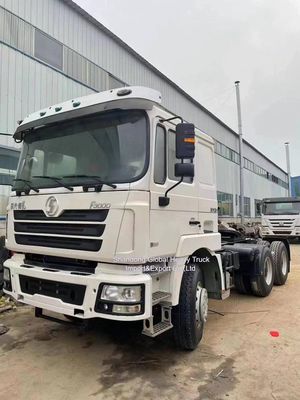 Euro 2 Shacman F3000 6×4 Τράκτορας με κινητήρα 351-450hp για μεταφορές βαρέως τύπου