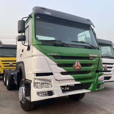 Howo 6x4 Τρακτέρ Τροχόχρηστο Sinotruk LHD RHD Μακρινή οδήγηση ρυμουλκούμενο Τροχαίο κεφάλι