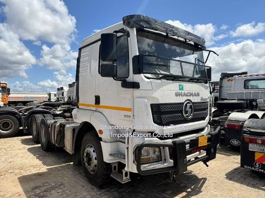 380HP 6X4 Αριστερό ή δεξί χειροκίνητο Shacman F3000 Τρακτέρ ρυμουλκούμενο φορτηγό και φορτηγό κεφαλή τρακτέρ